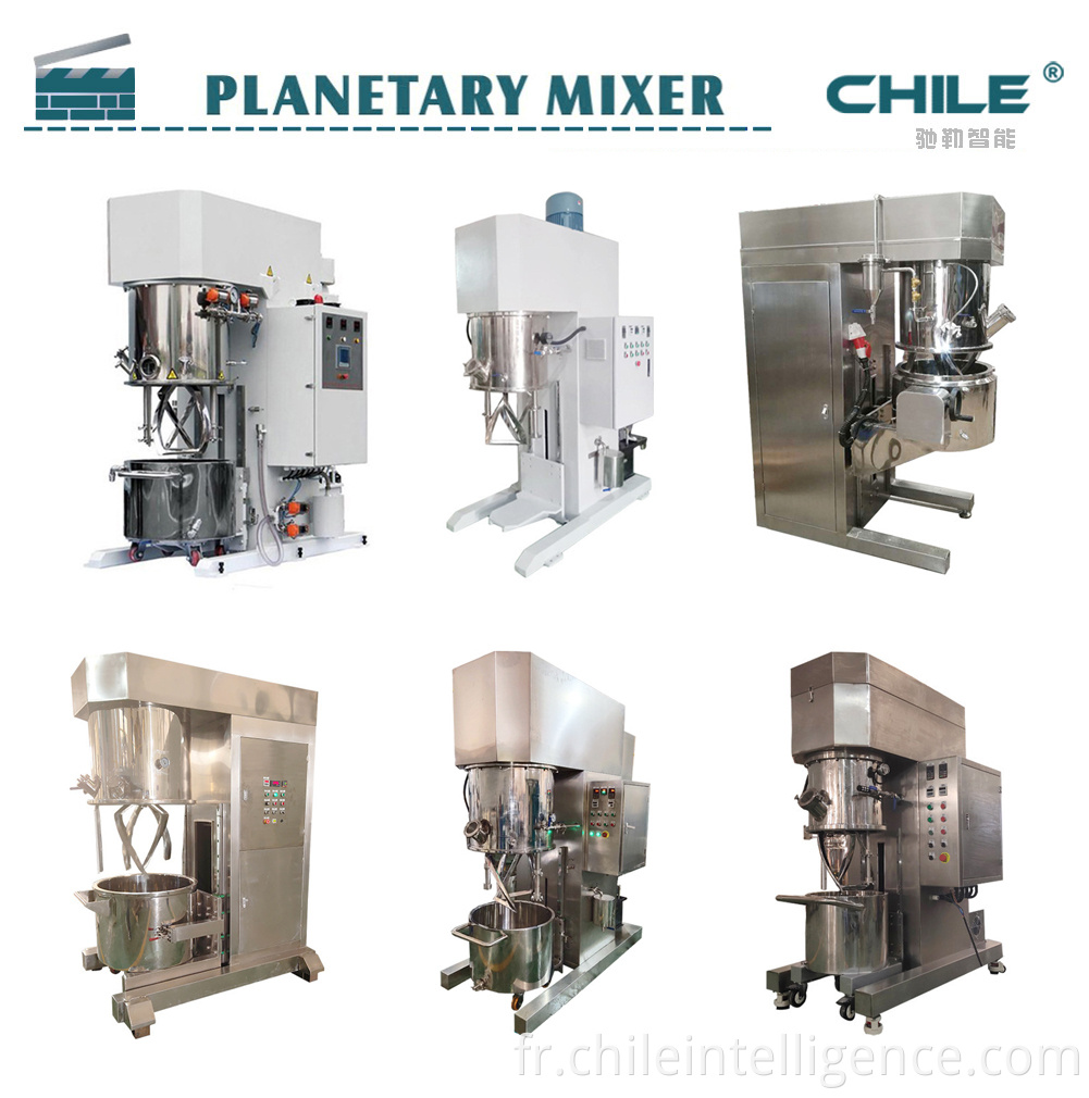 mélangeur mélangeur à grande vitesse CLXJ-100L à double pesticide fabrication de mélangeur de machine à mélange planétaire